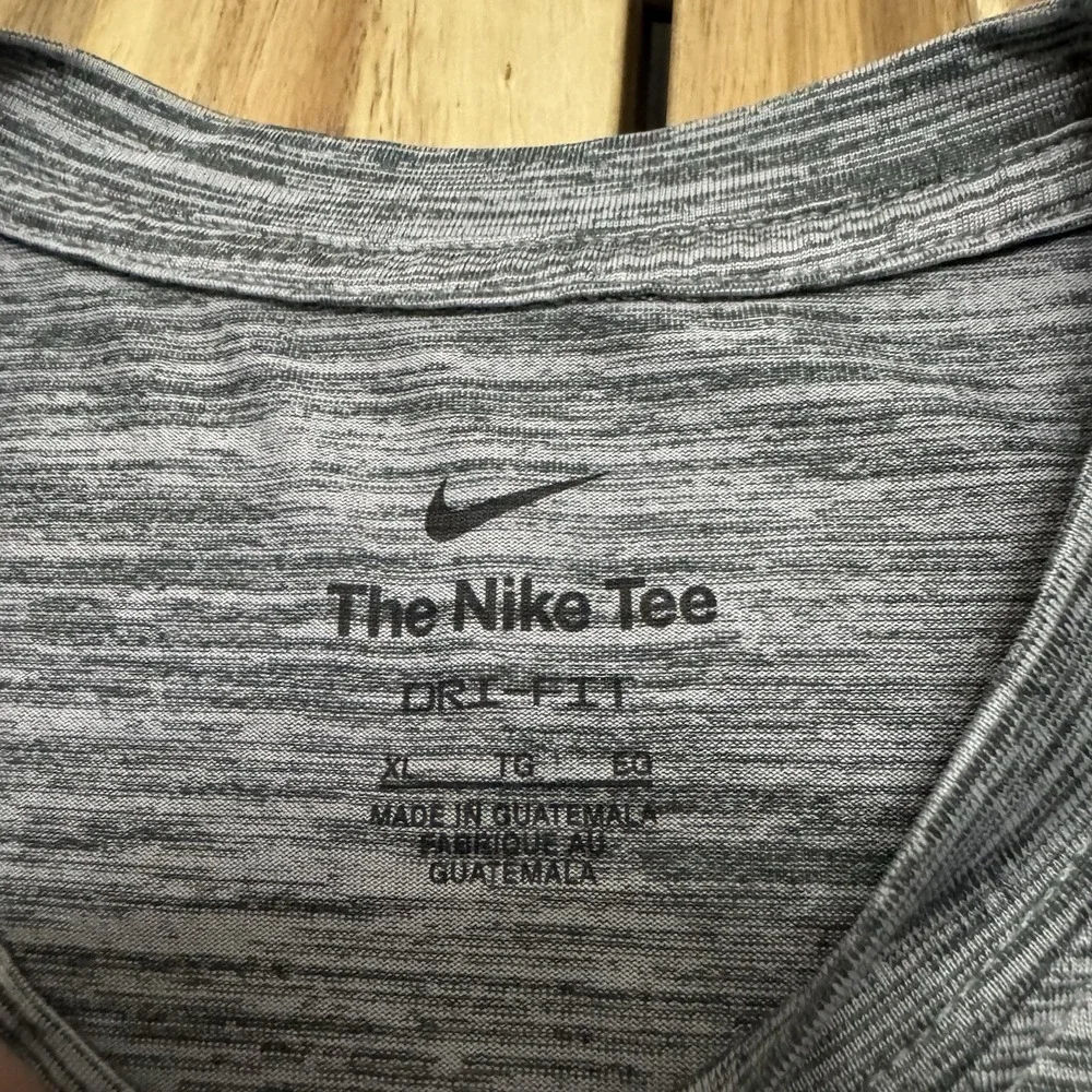 Baylor Bears Shirt Mens XL Gray Nike DriFit College Football Training Gym